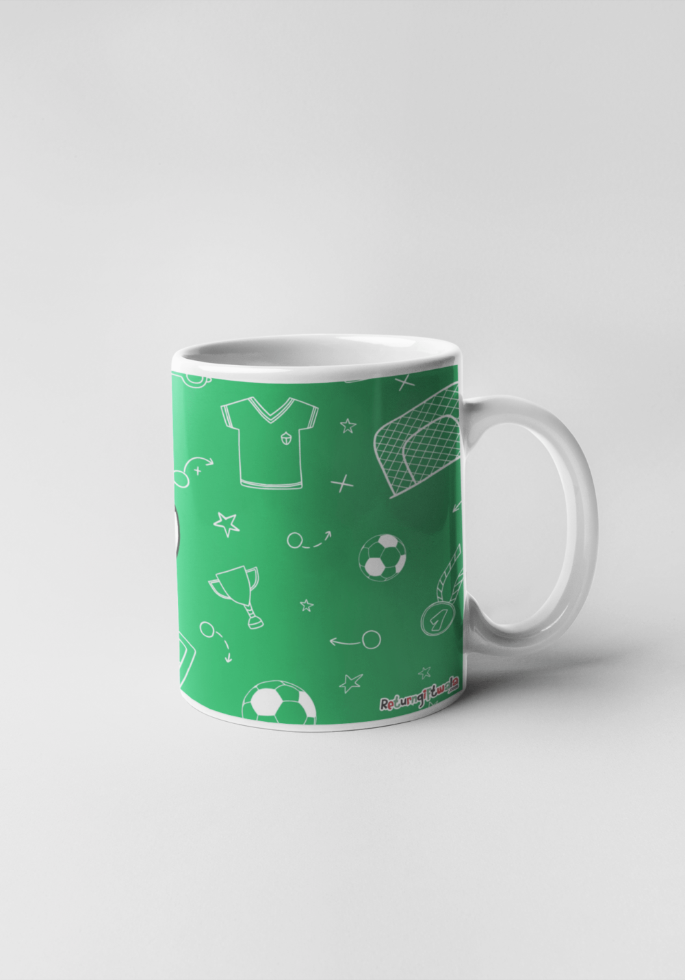 Football theme Coffee mug