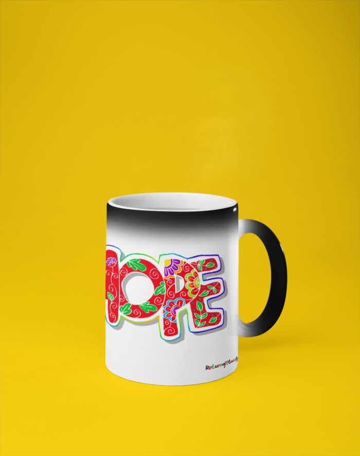 Heart hope theme mug
