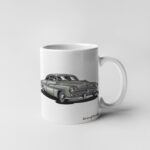 Historic Grey Car printed Coffee Mug