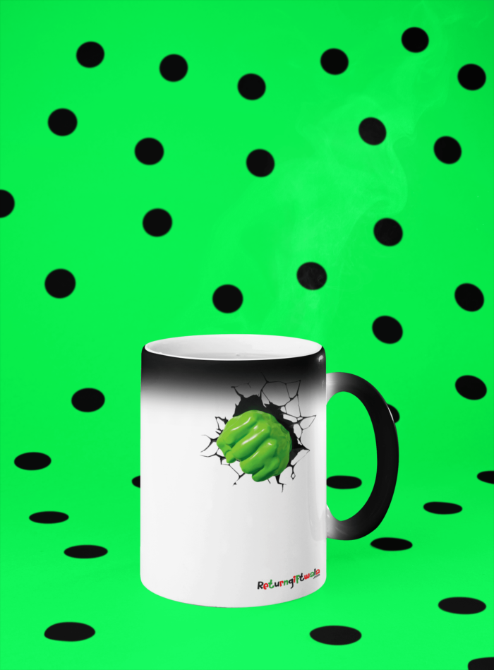 hulk theme coffee mug