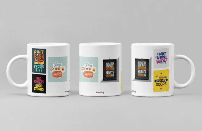 Inspiring motivational quotes printed Coffee Mug