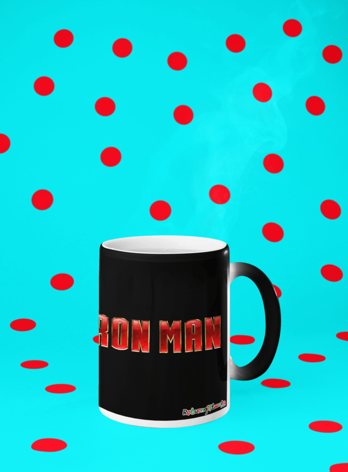 Iron man theme coffee mug