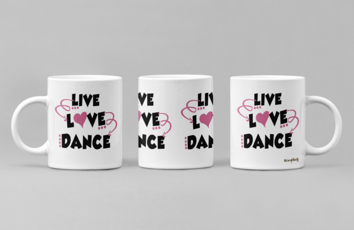 Live Love Dance coffee mug
