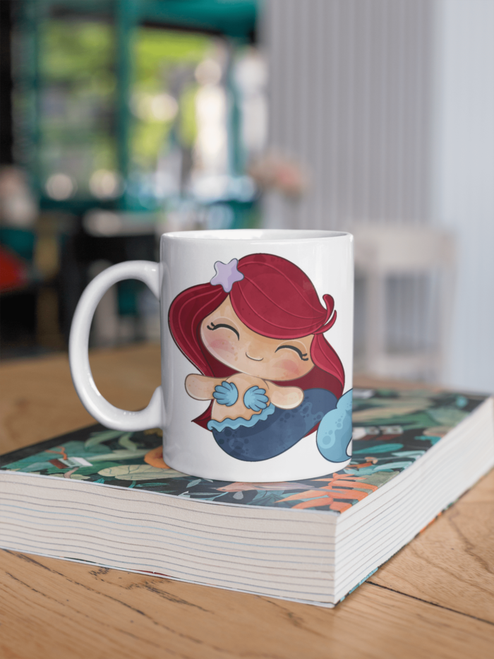 Mermaid printed Coffee Mug