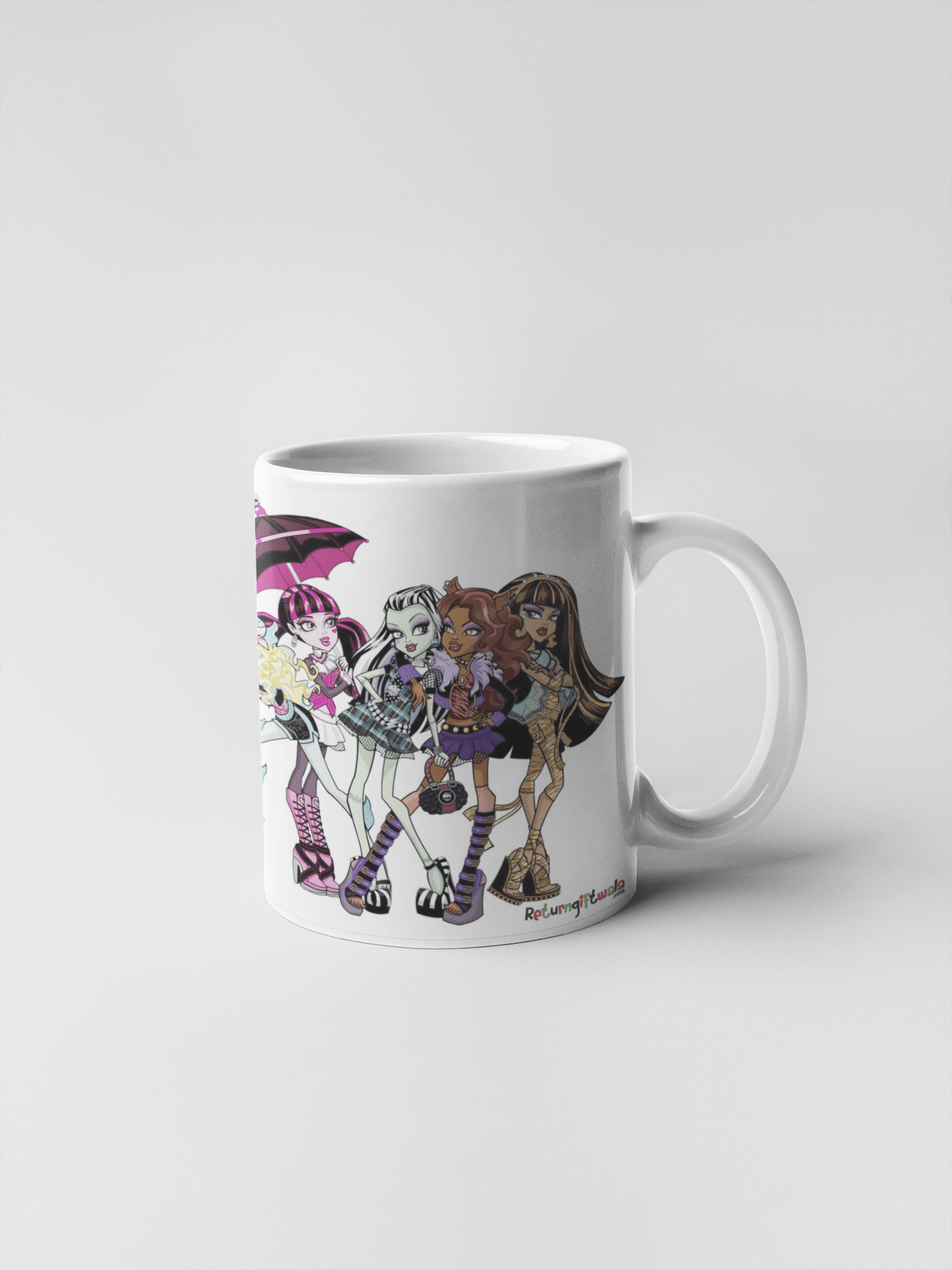 Monster theme coffee mug