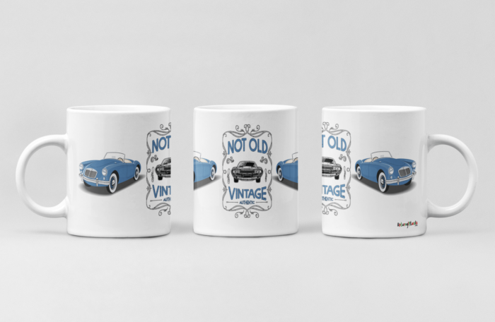 Old Open Vintage Car printed Coffee Mug