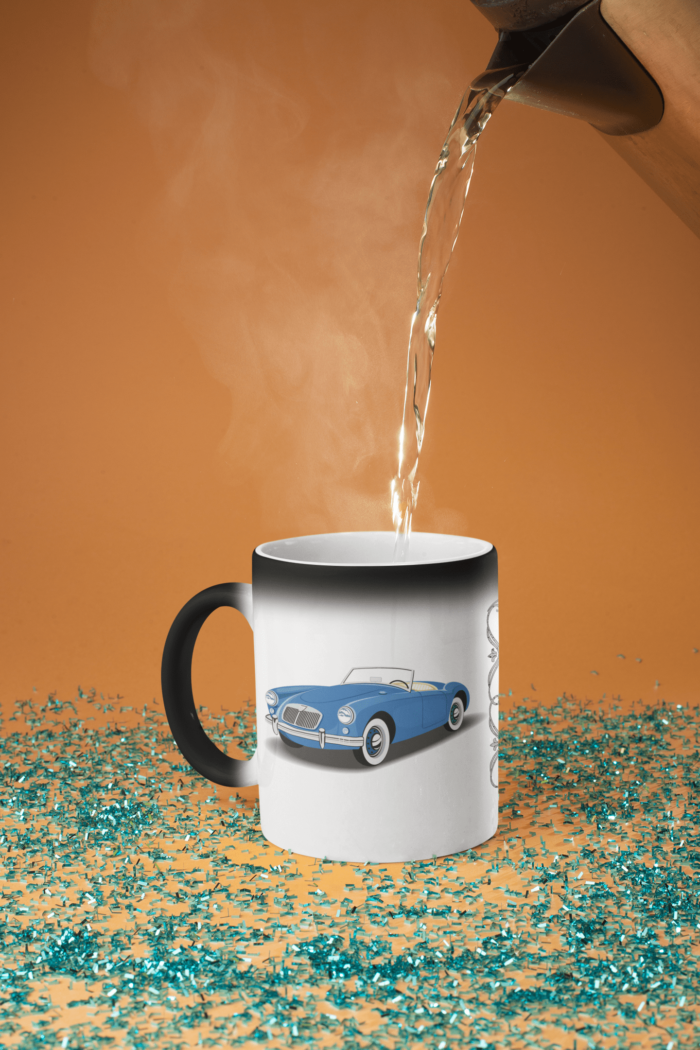 Old Open Vintage Car printed Coffee Mug