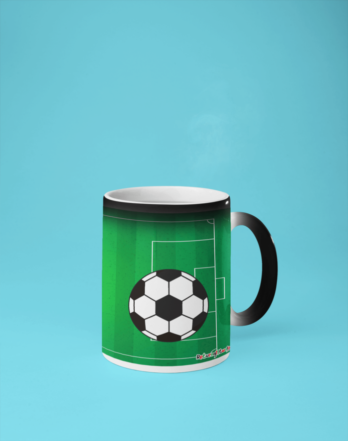 Playing Boy with Trophy printed Coffee Mug