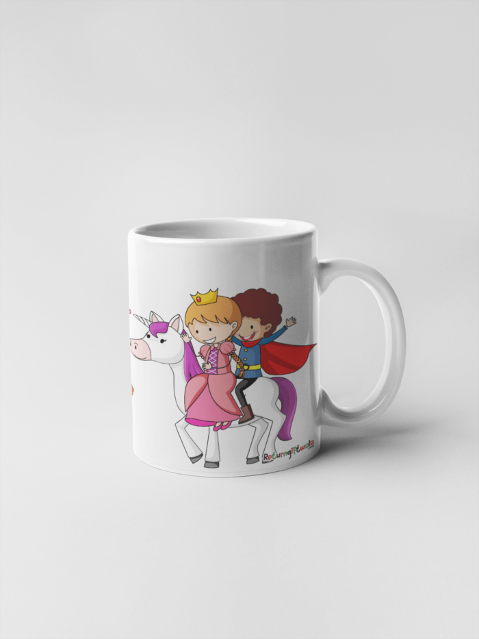 Prince and Princess Palace theme Coffee Mug