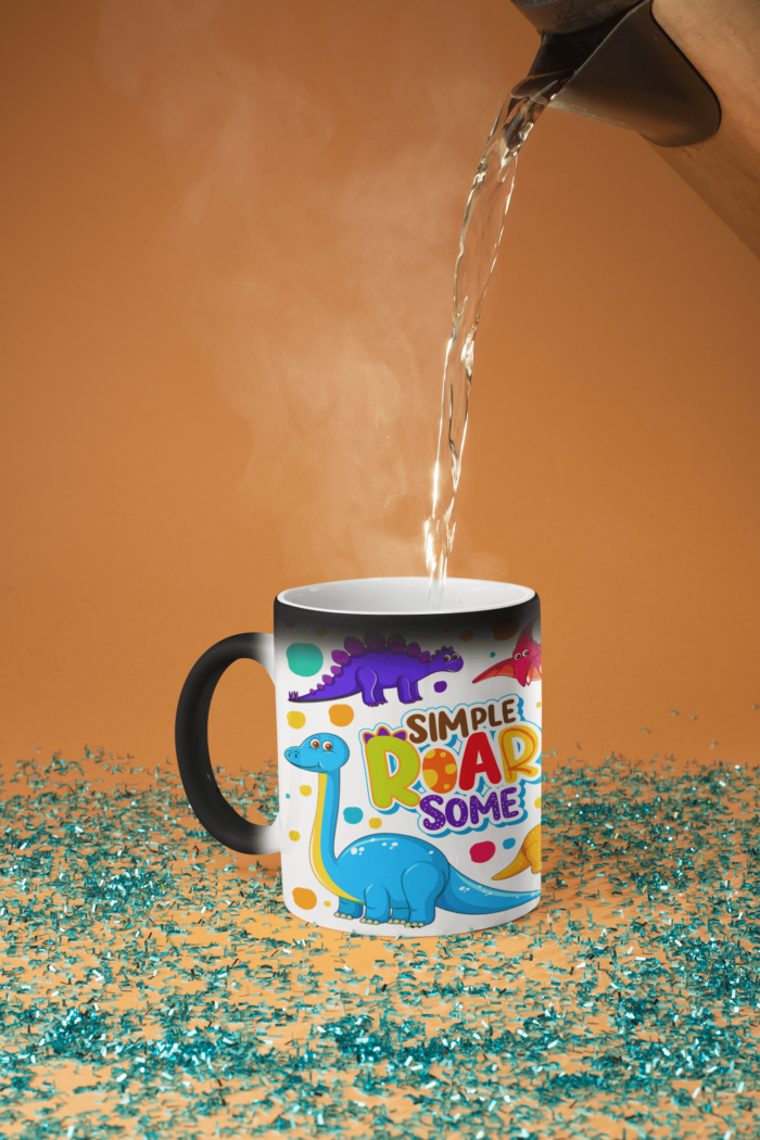 Roaring Dino printed Coffee Mug