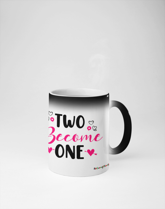 Two become One printed Coffee Mug