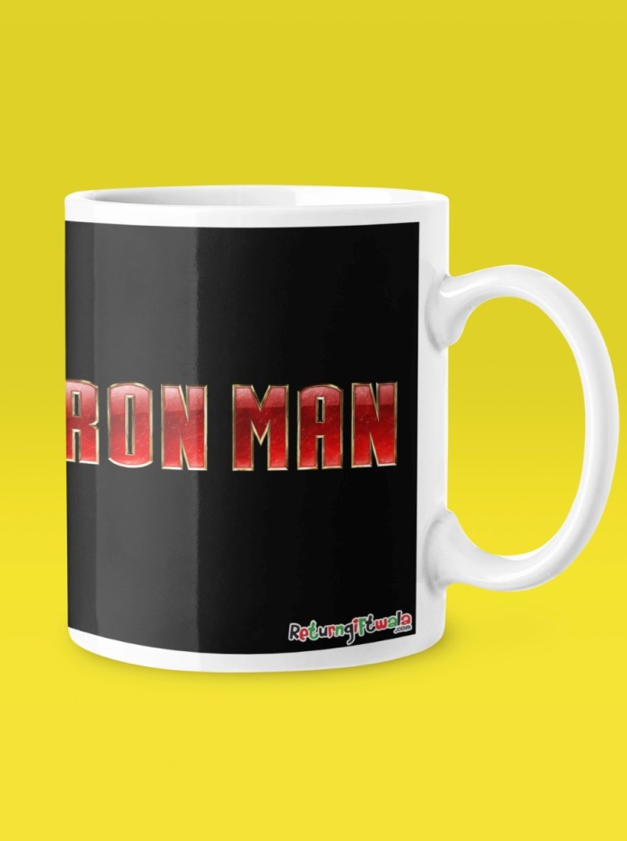 Iron Man Print Coffee Mug