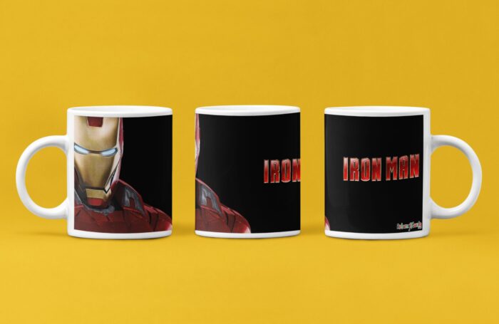 Iron Man Print Coffee Mug