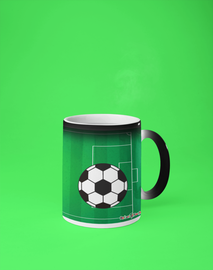 Winner Girl with trophy printed coffee mug