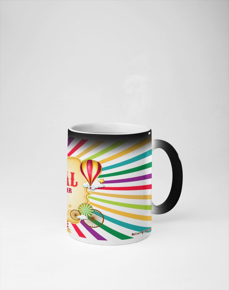 Carnival printed coffee mug