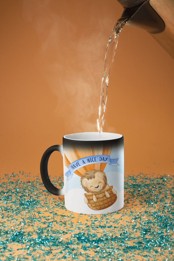 have a nice day printed coffee mug