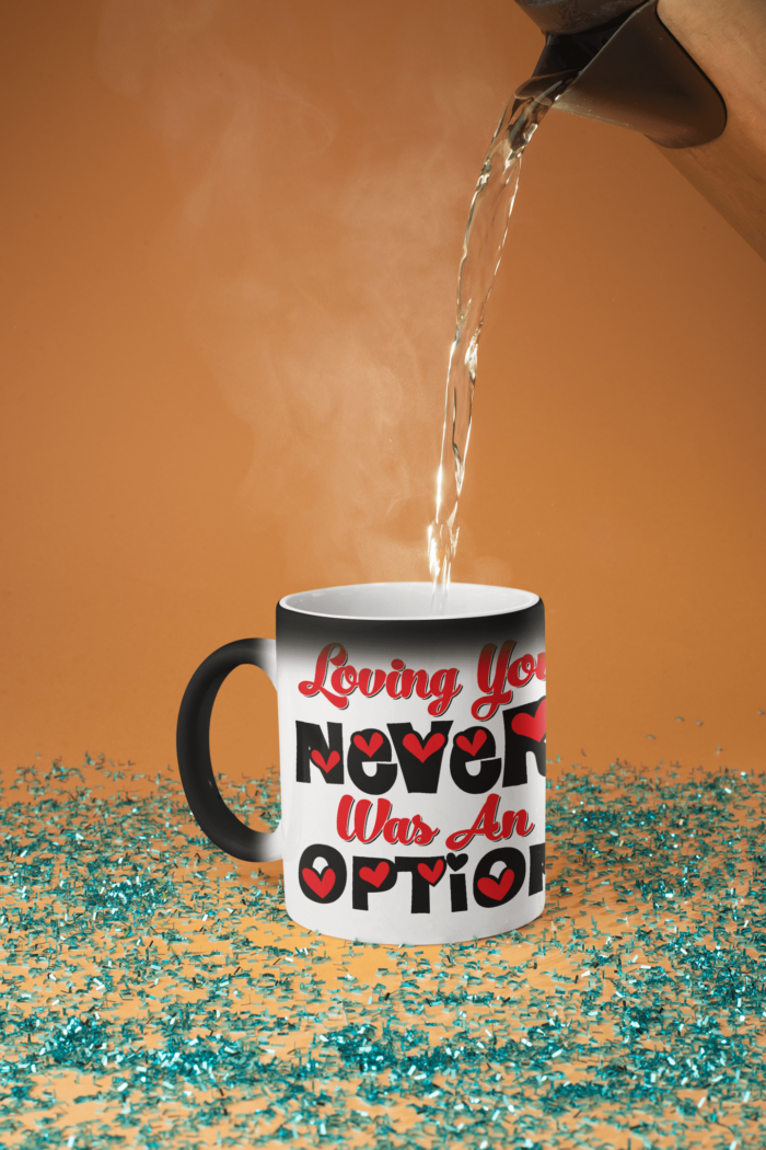 love theme coffee mug