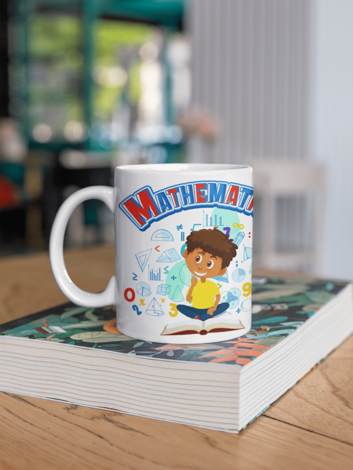 Maths Shapes theme Coffee Mug
