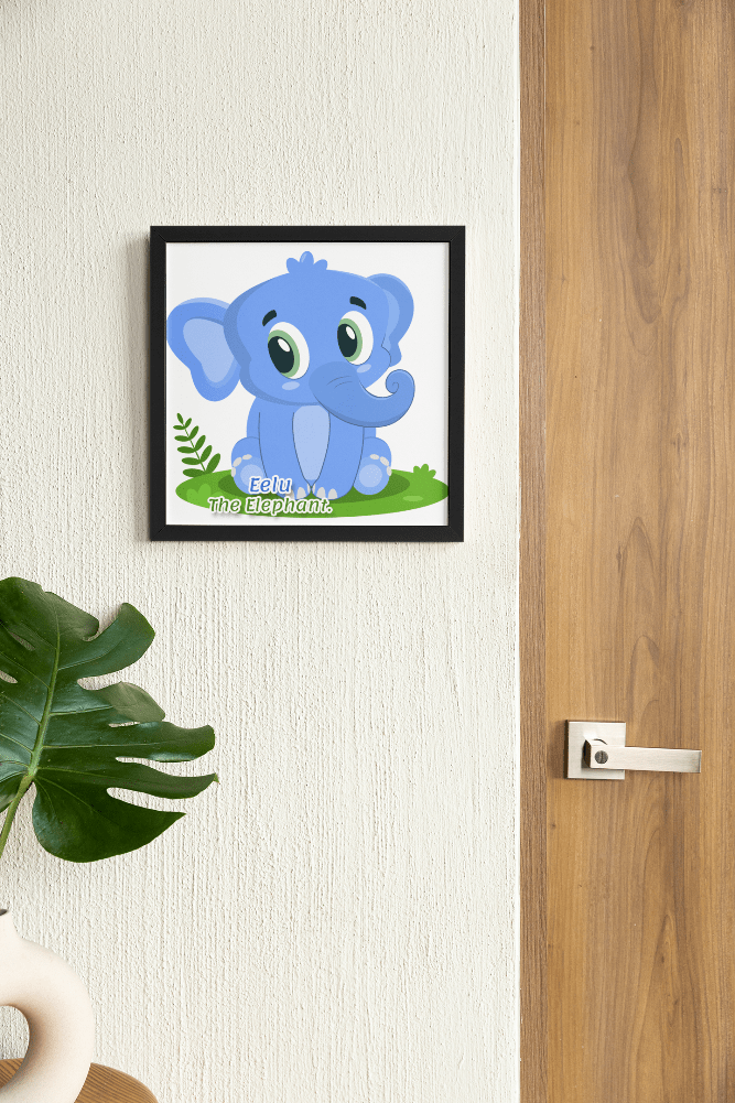 Elephant Print Kids room decor