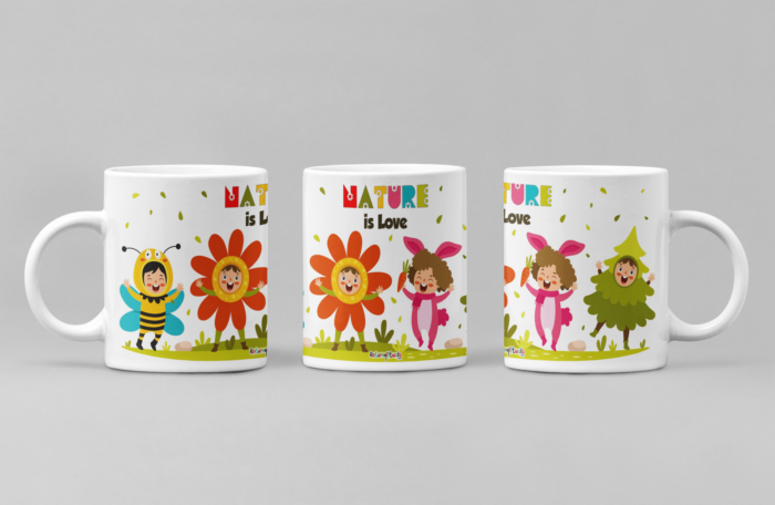 Nature is Love printed Coffee Mug