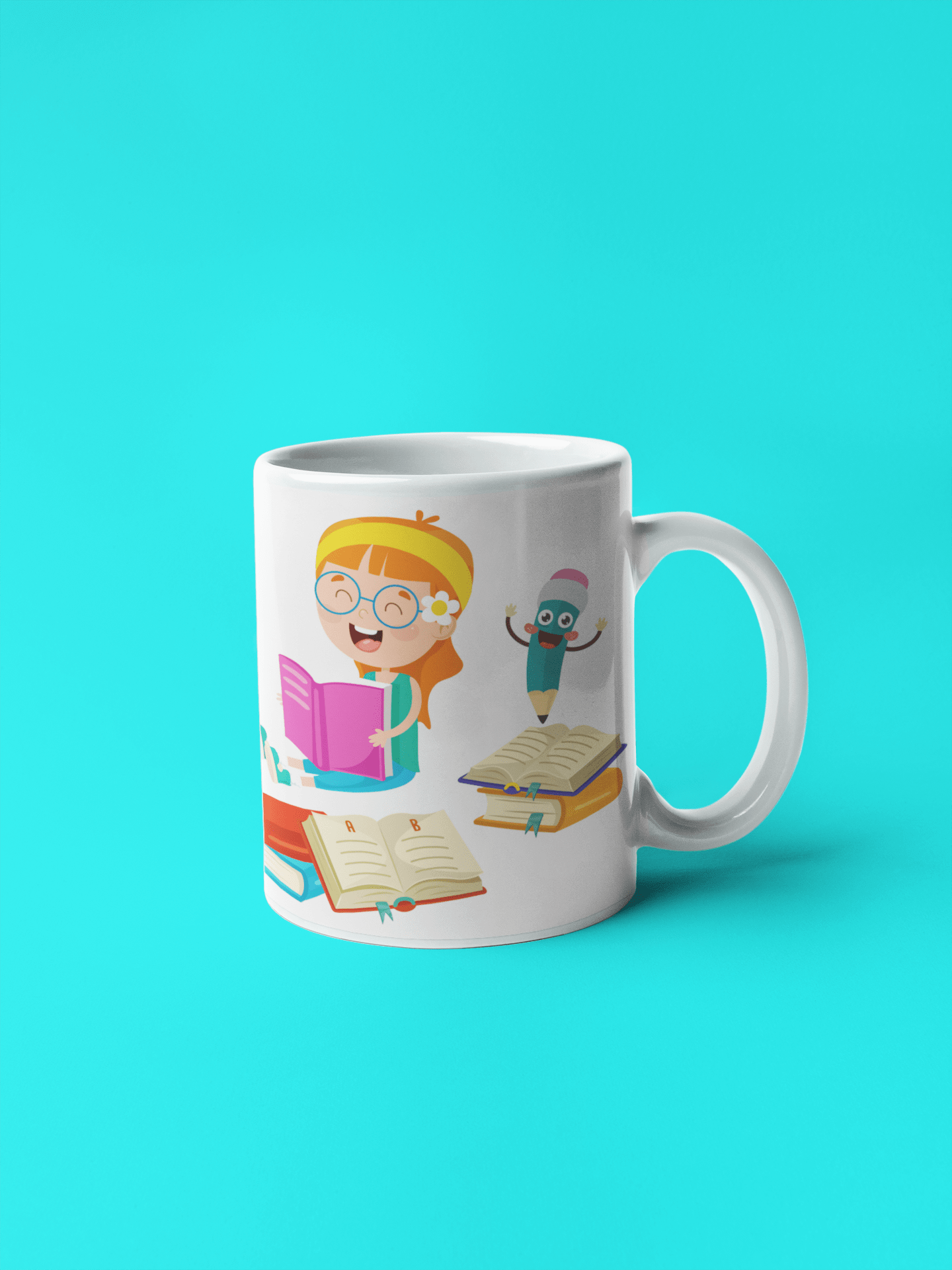 Read Books and Change the World printed Coffee Mug