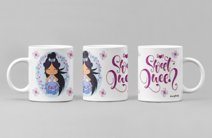 Sweet Queen Girl printed Coffee Mug