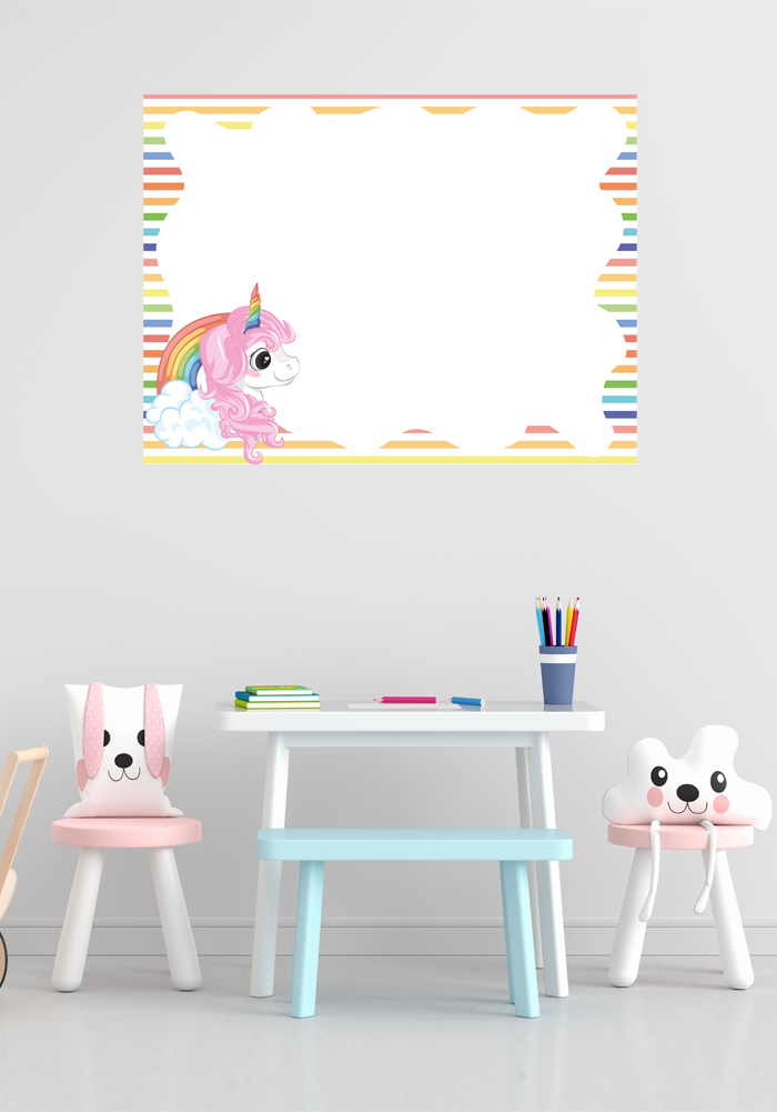 Unicorn Theme Wall Decor for Kids