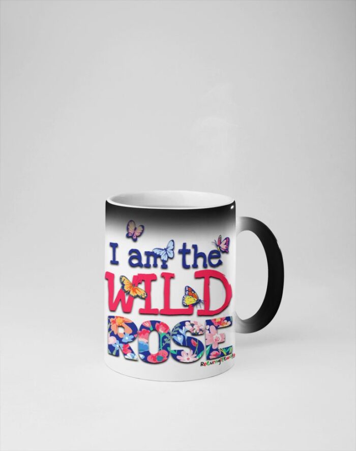 Wild Rose and Butterfly theme Coffee Mug