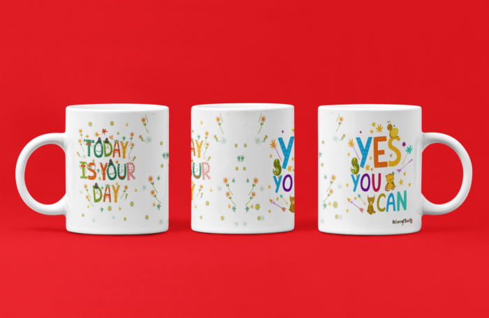 Yes You Can printed Coffee Mug