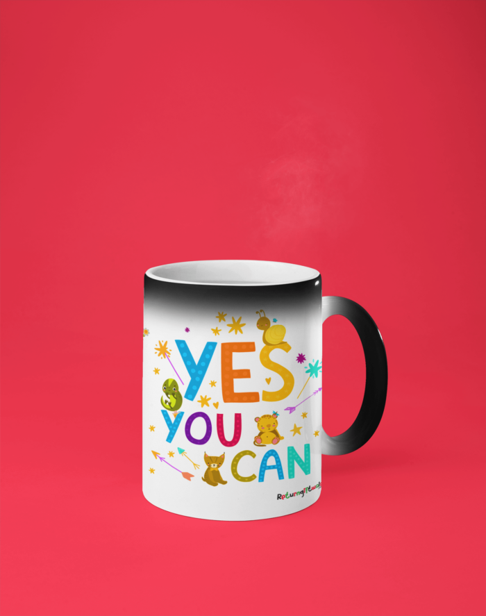 Yes You Can printed Coffee Mug