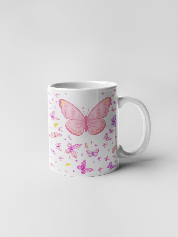 Butterflies printed Coffee Mug