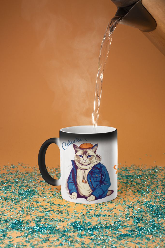 Catastic Cat printed Coffee Mug
