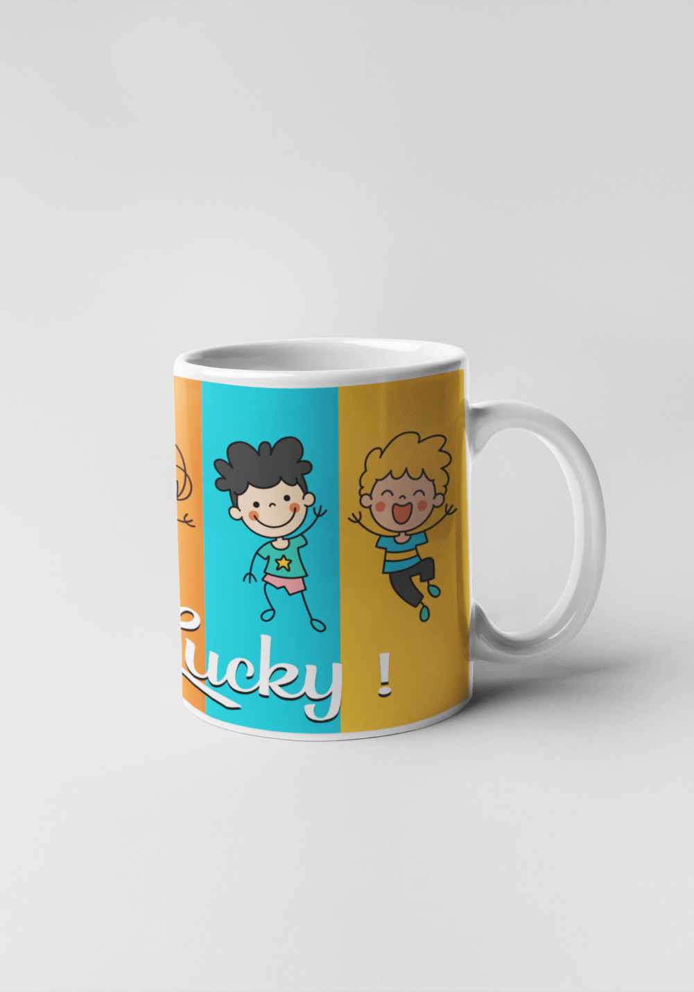 Happy Dancing Kids theme Coffee Mug