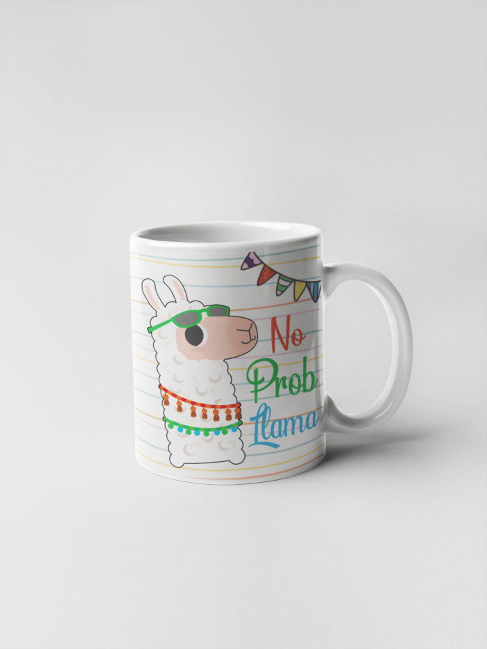 Hello Lama printed Coffee Mug