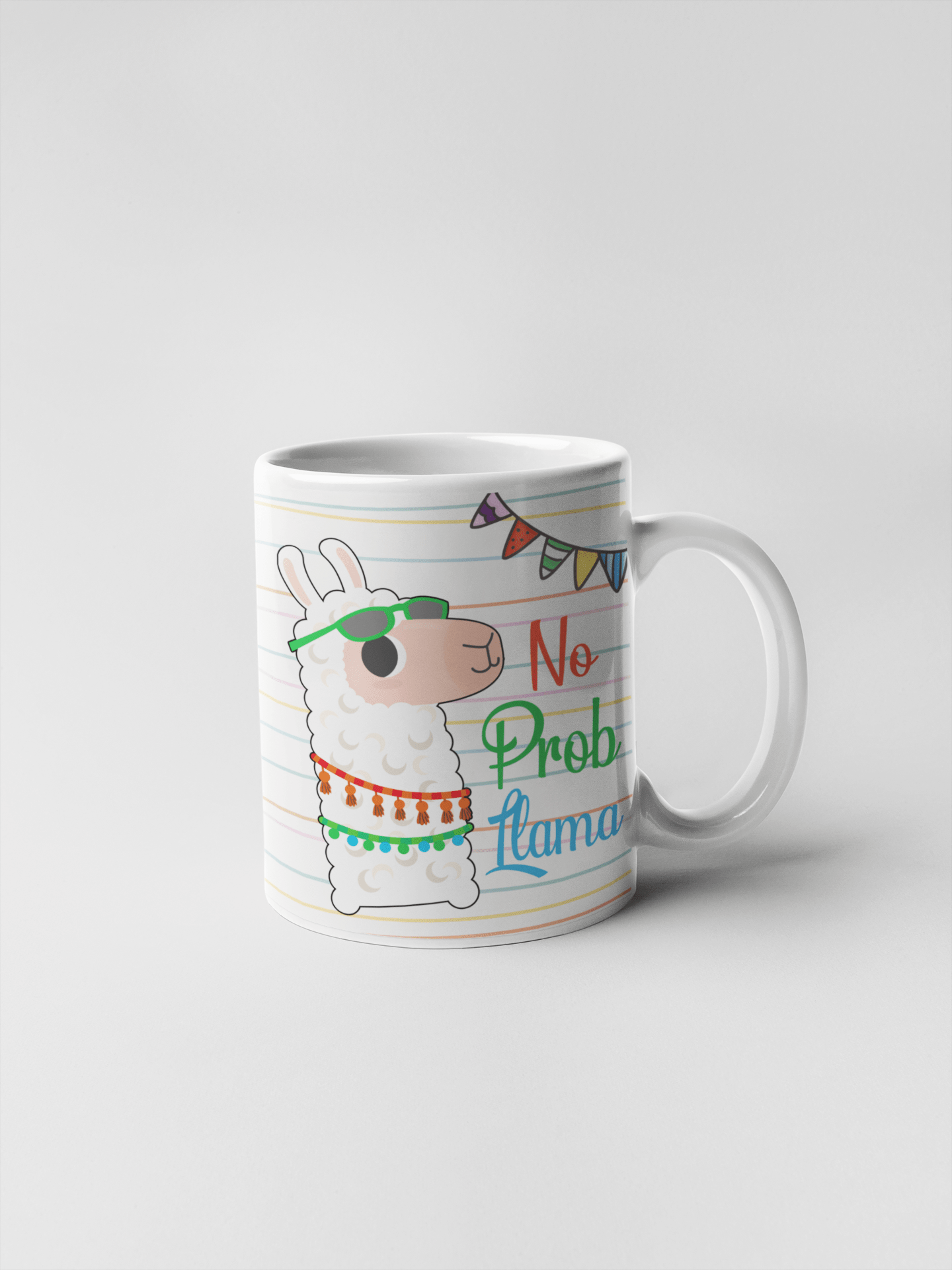 Hello Lama printed Coffee Mug