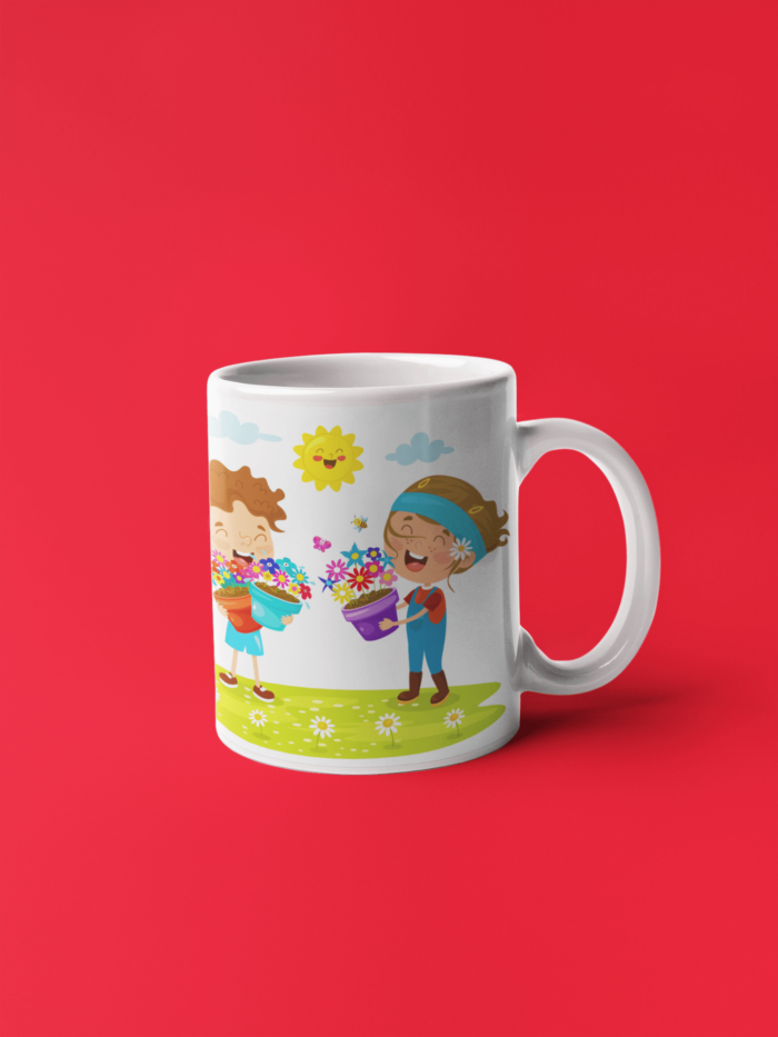 Let's Plant Flowers theme Coffee Mug