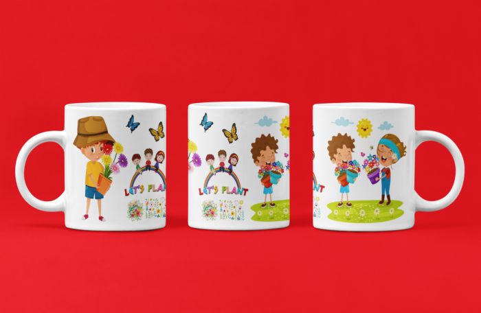 Let's Plant Flowers theme Coffee Mug