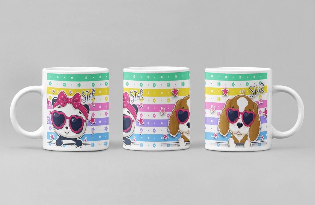 Stars printed Coffee Mug
