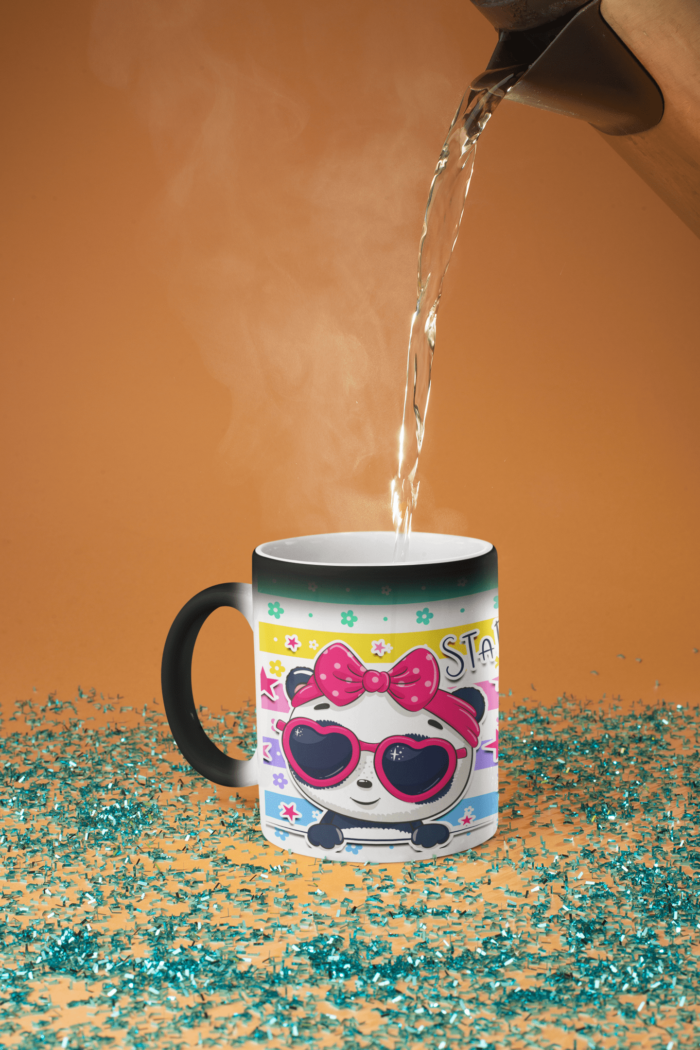 stars printed coffee mug