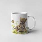 Braver Stronger Smarter Loved printed coffee mug