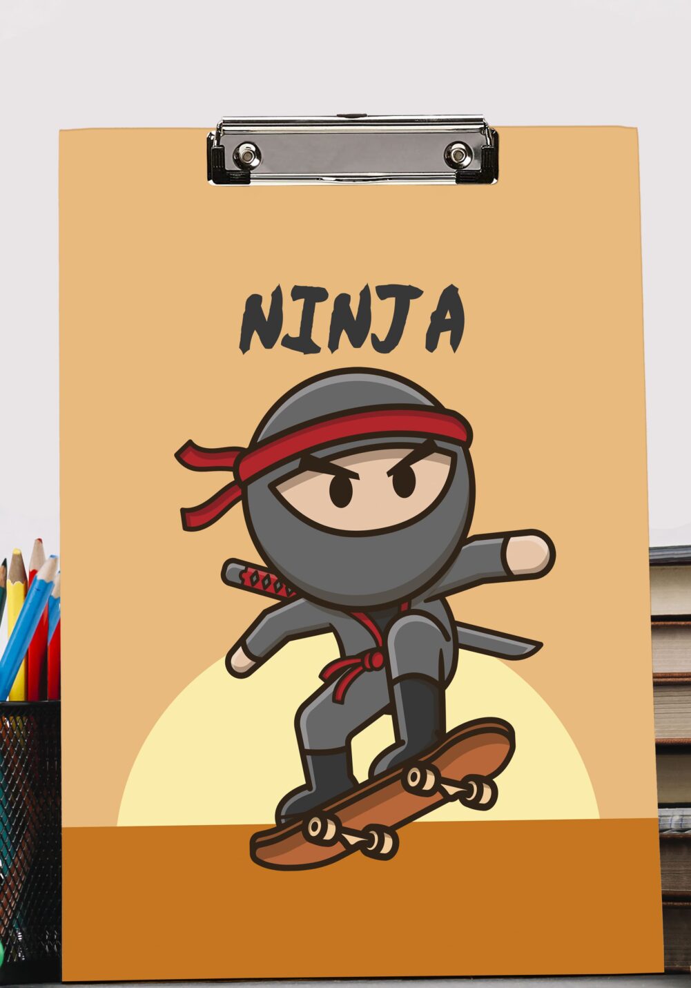 Orange Ninja Theme Return gift for kids