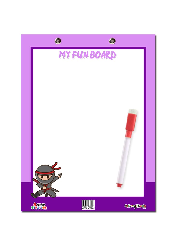 Purple Ninja Theme Return gifts for kids