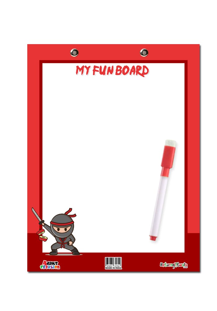Red Ninja Theme Return gift for Kids