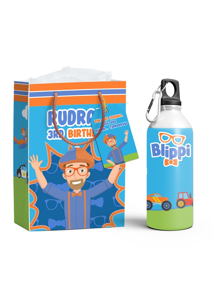 Blippi theme Party favors