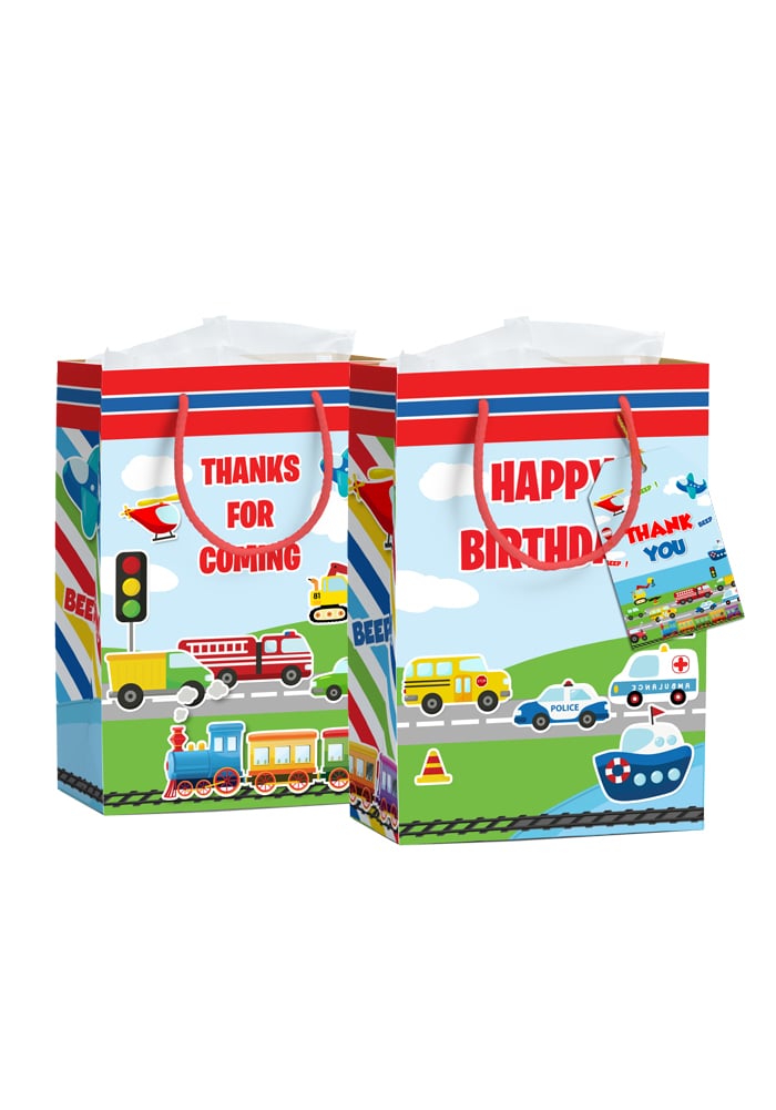 Vehicle theme Party favors