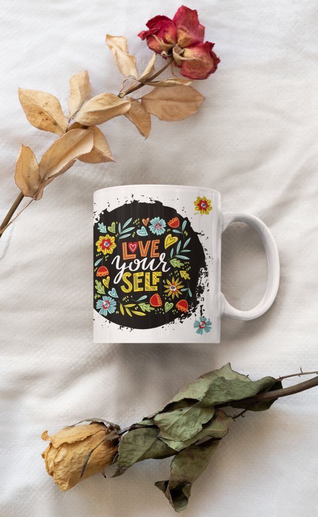 Live for Yourself Creative Coffee Mug