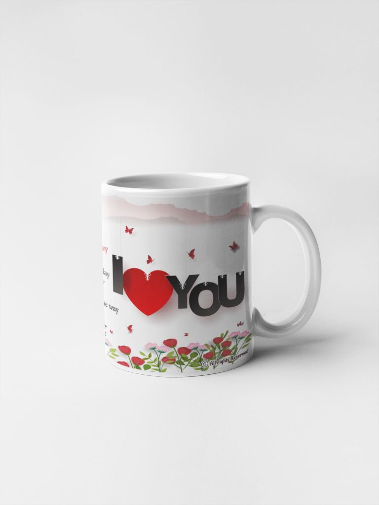 I Love You Coffee Mug