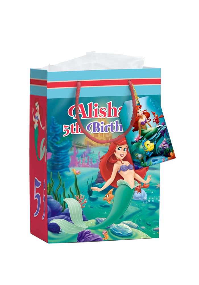 Ariel Princess Theme Paper bags
