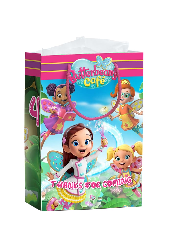 Butterbeans Cafe Theme Paper bags
