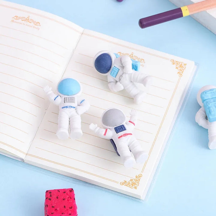 astronaut rubber eraser